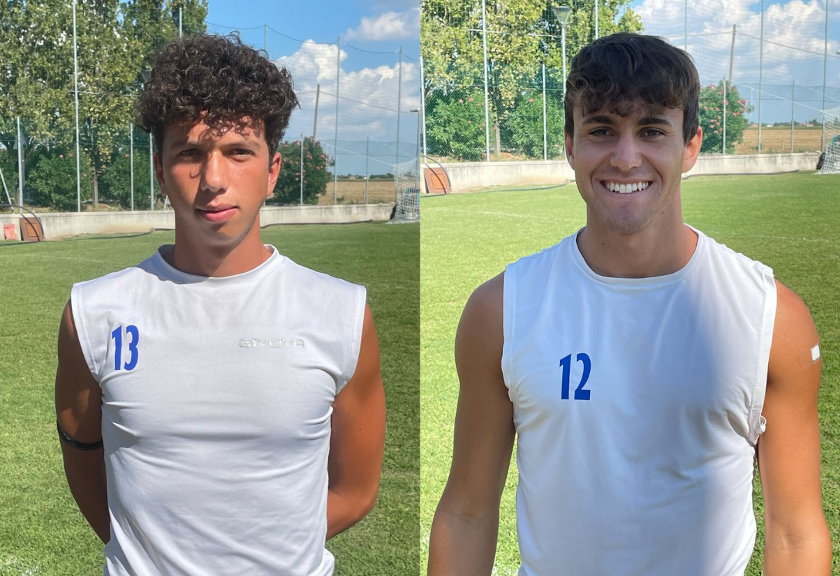 Sciaccaluga Samuele ed Ercolani Filippo mezzolara calcio