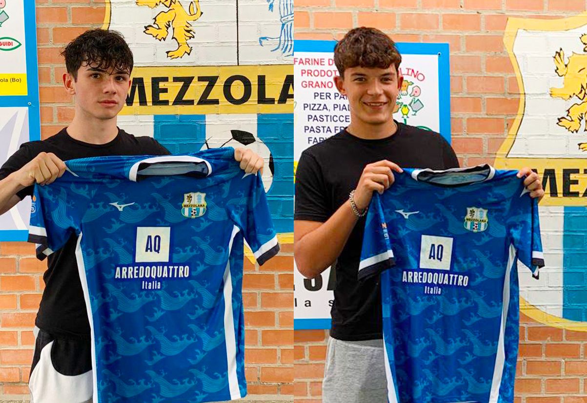 federico corsi e Jack Luis Bisazza mezzolara calcio