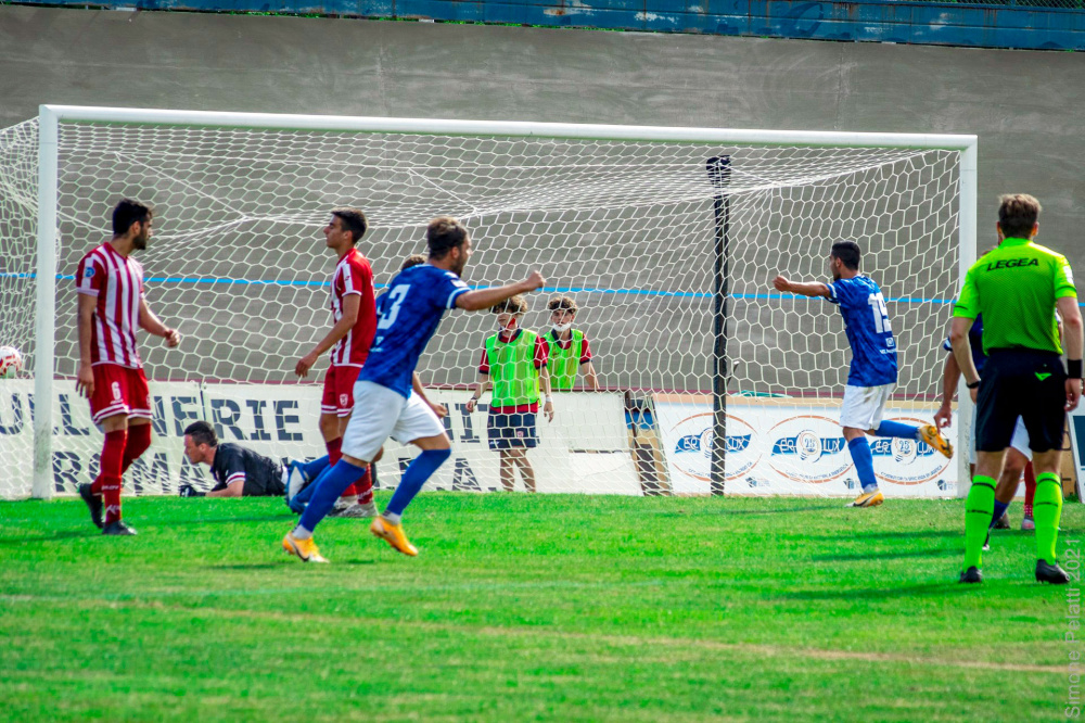 Foto esultanza Mezzolara Calcio - Gara Forlì Mezzolara 5 Giugno 2021