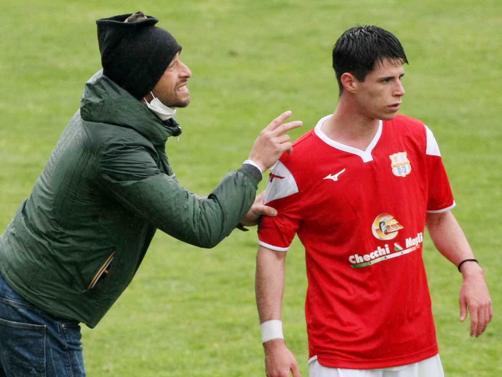 Mister Togni e Simeoni Luca Mezzolara calcio