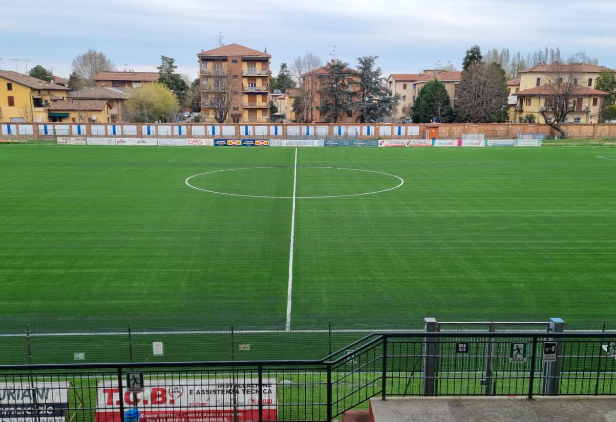 inaugurazione campo sintetico pietro zucchini di budrio