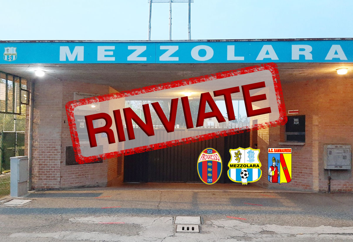 RINVIATE LA GARE PROGRESSO - MEZZOLARA e MEZZOLARA - SAMMAURESE